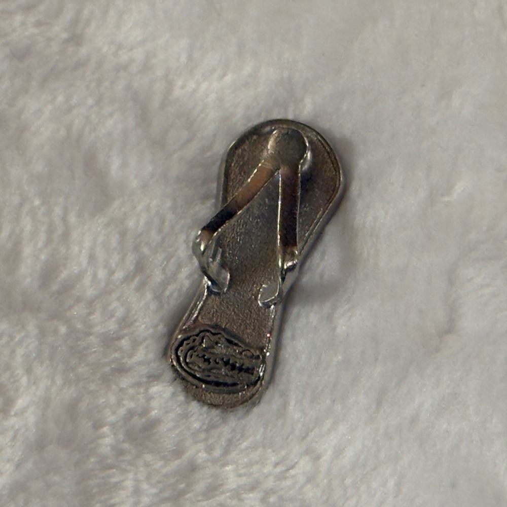 University of Florida Gators Sterling Silver Flip Flop Charm
